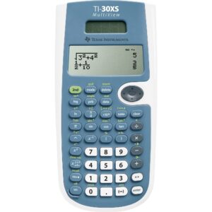 الآلة الحاسبة التي ستظهر هي من نوع Texas Instrument (TI-30XS)، مثل التي سيتم استخدامها في الاختبار.