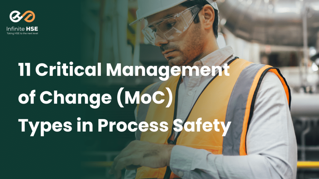 Management of Change process flow in industrial operations